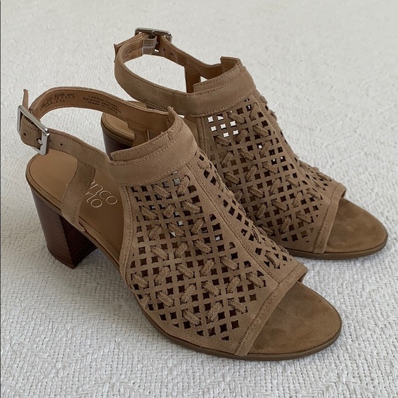 Franco Sarto Shoes - Franco Sarto Harlet 3 Suede Sandals